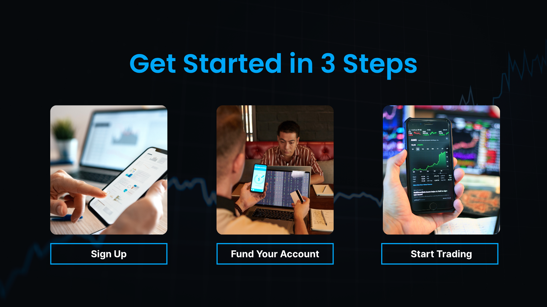 Dark Black and Blue Modern Forex Trading Company Presentation (1)